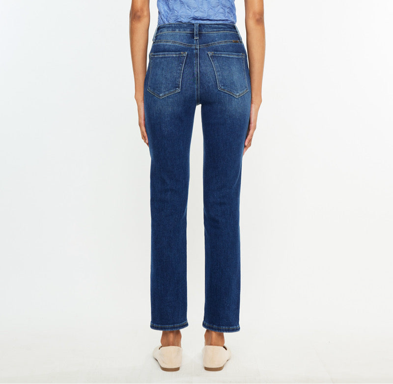 High Rise Slim Straight - Kancan