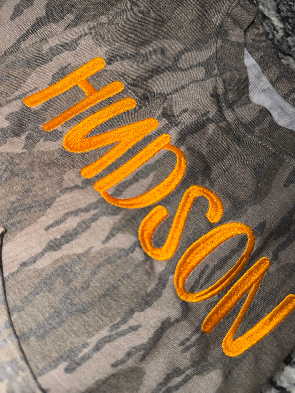 Authentic Mossy Oak Custom Name Tee