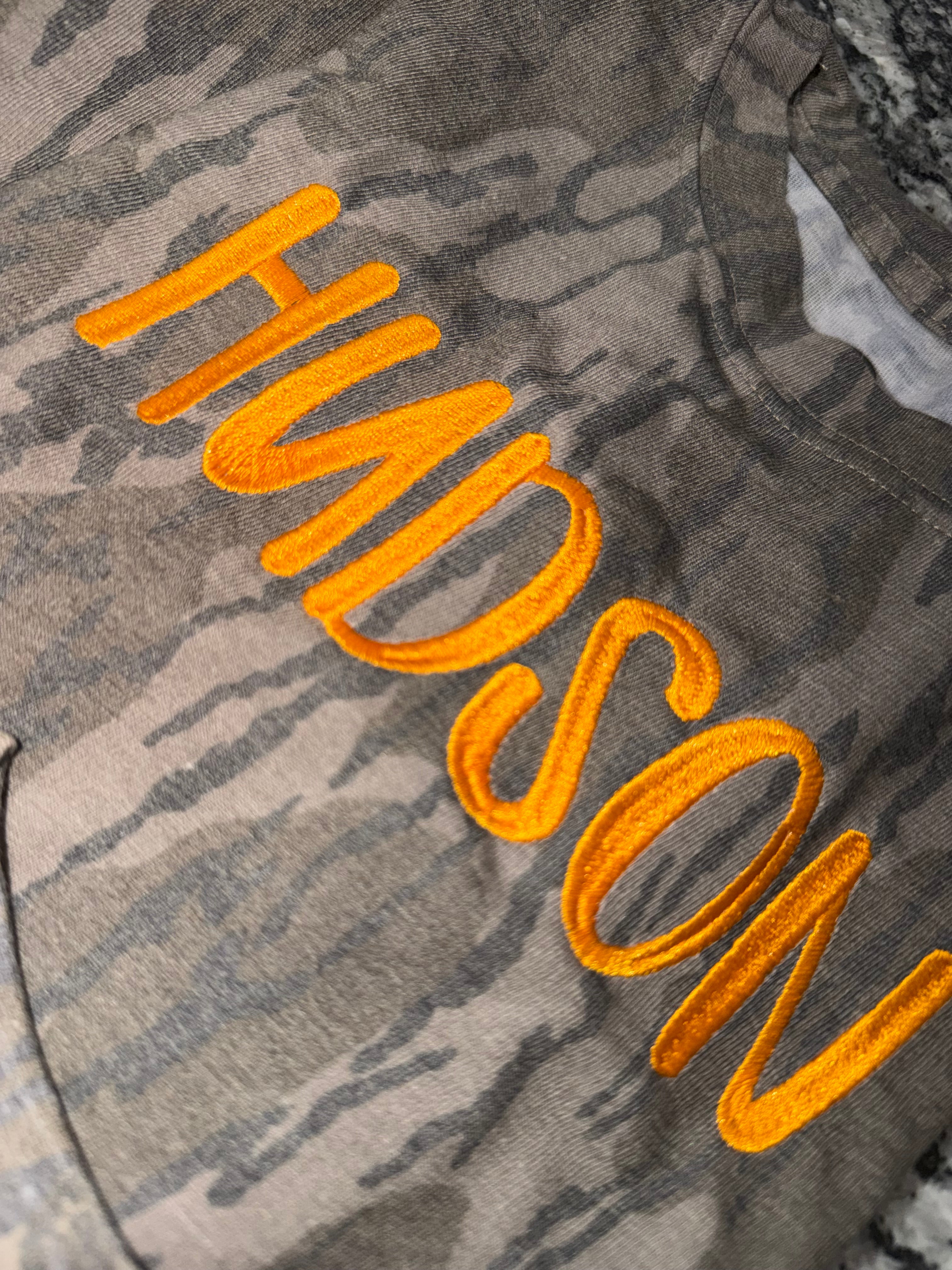 Authentic Mossy Oak Custom Name Tee