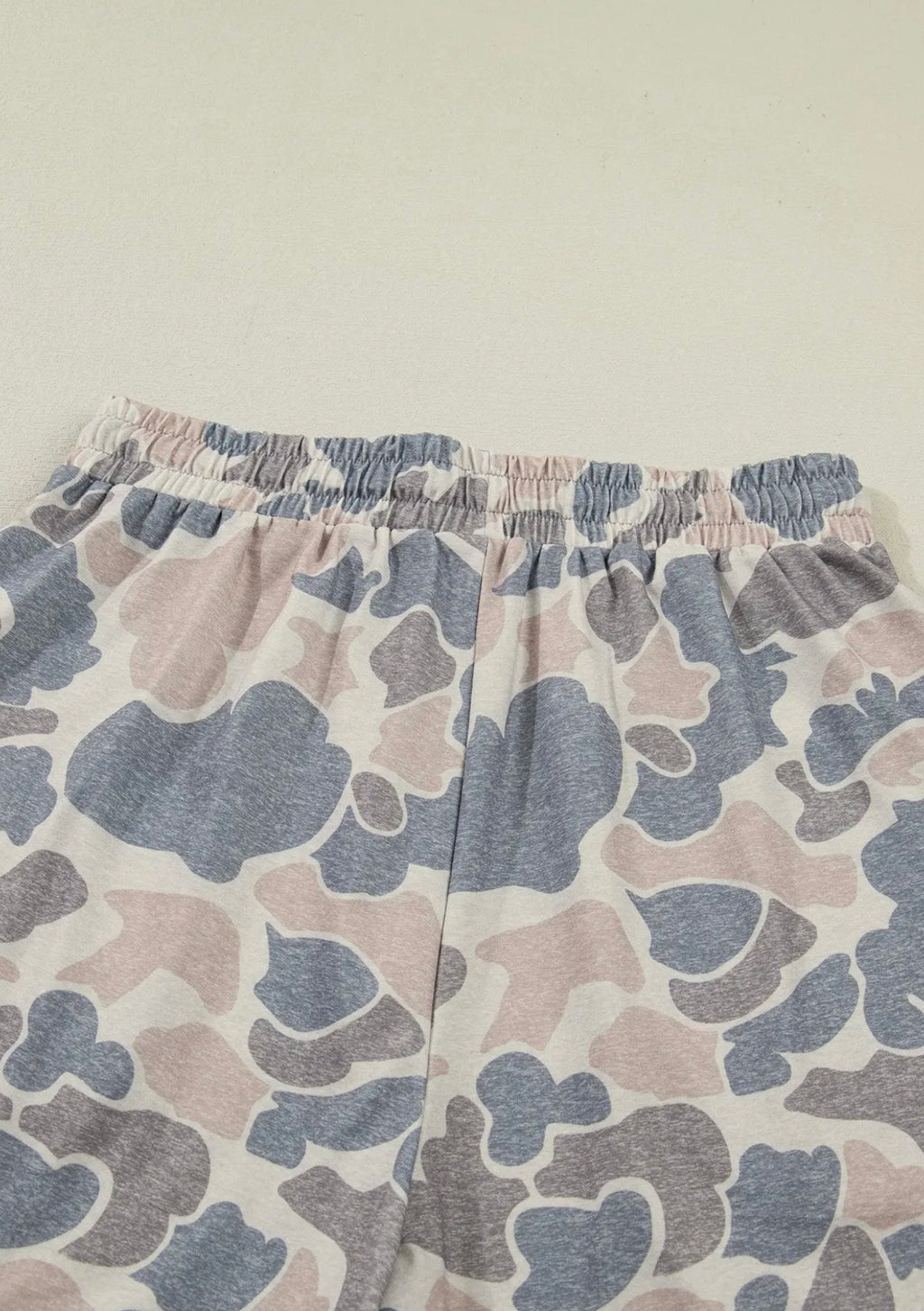 Camo Tee + Drawstring Shorts Set