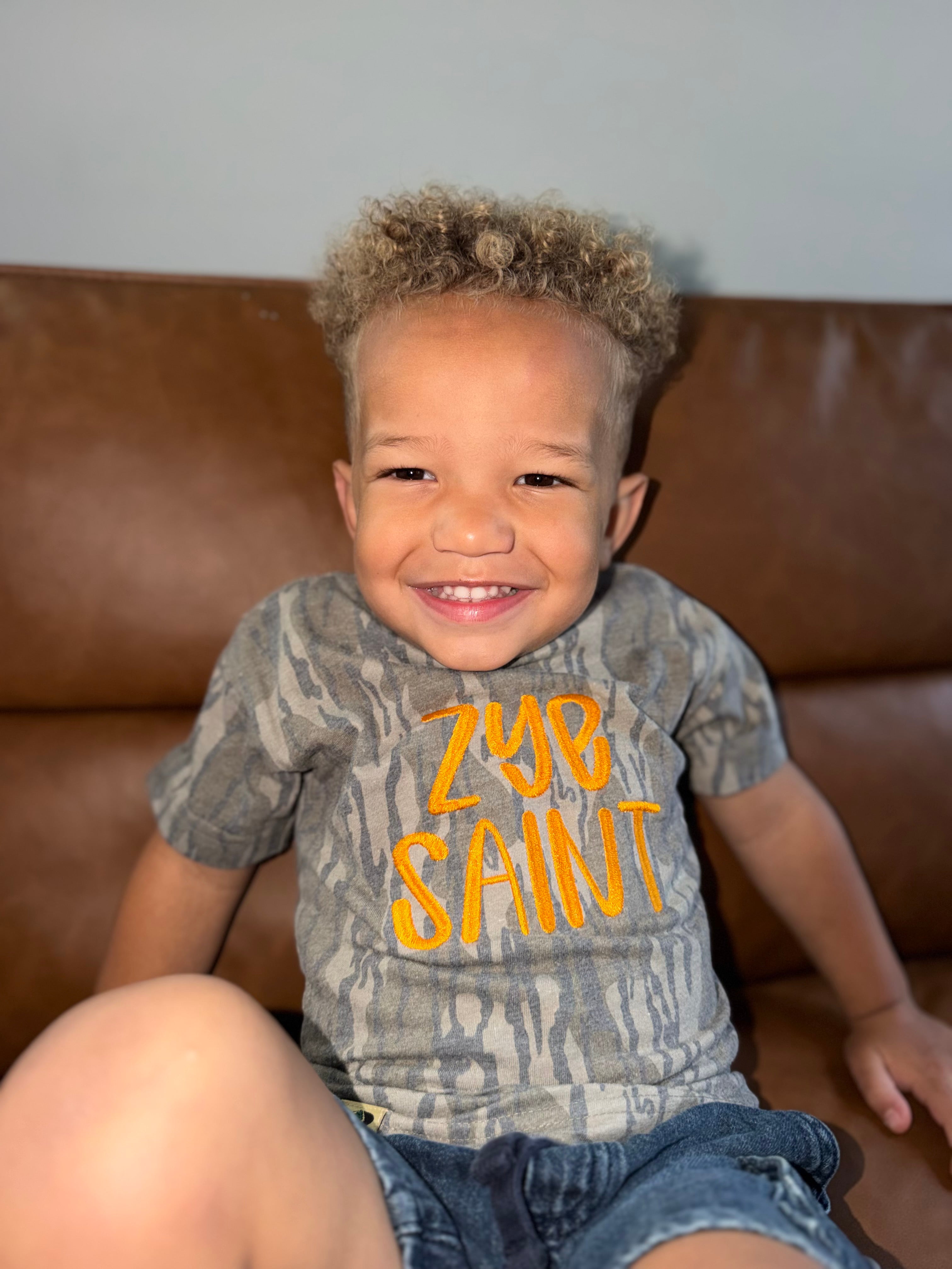 Authentic Mossy Oak Custom Name Tee