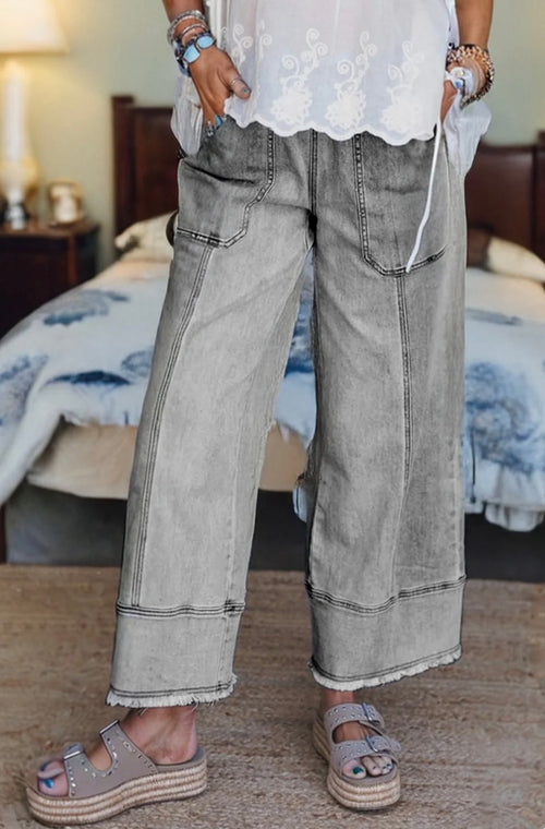 Everyday Seam Wide Leg Denim
