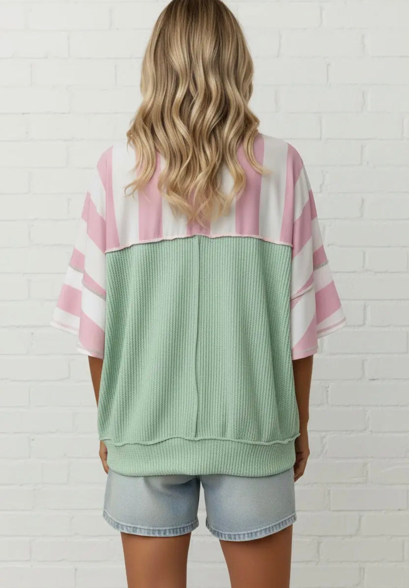 Summer Stroll Patchwork Tee