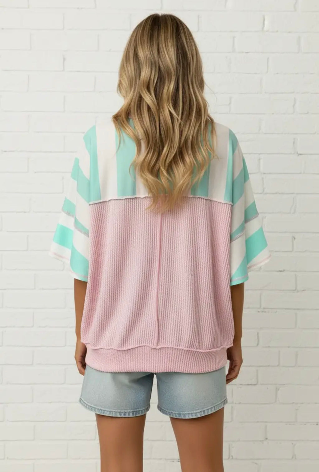 Summer Stroll Patchwork Tee