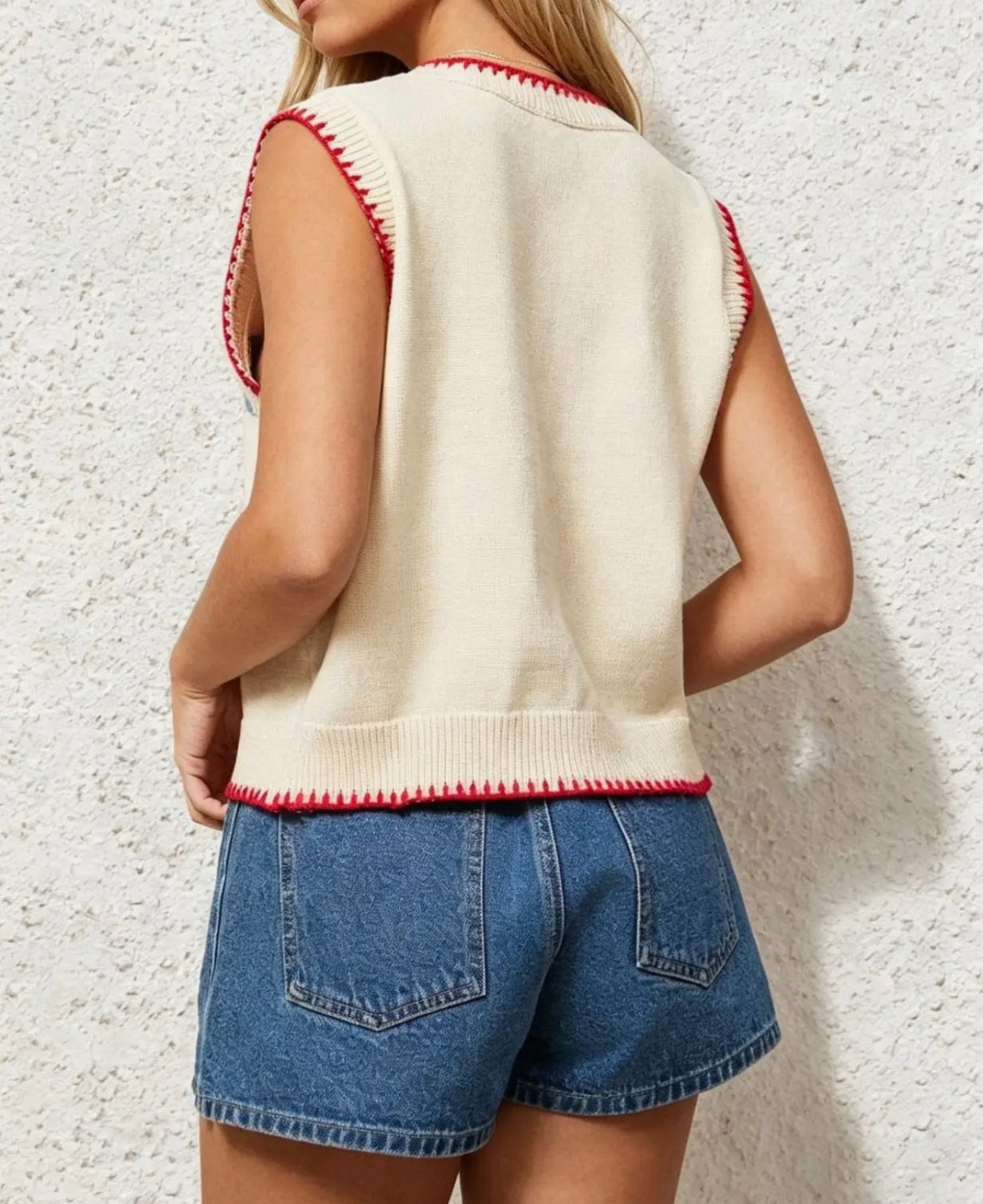 French Riviera Fish Sweater Vest