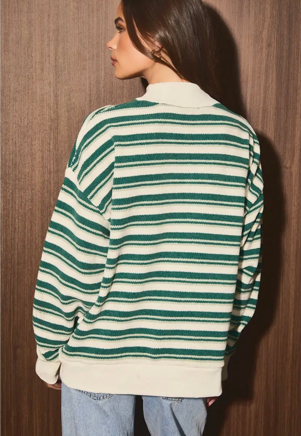 Pine Mock Neck Sweater