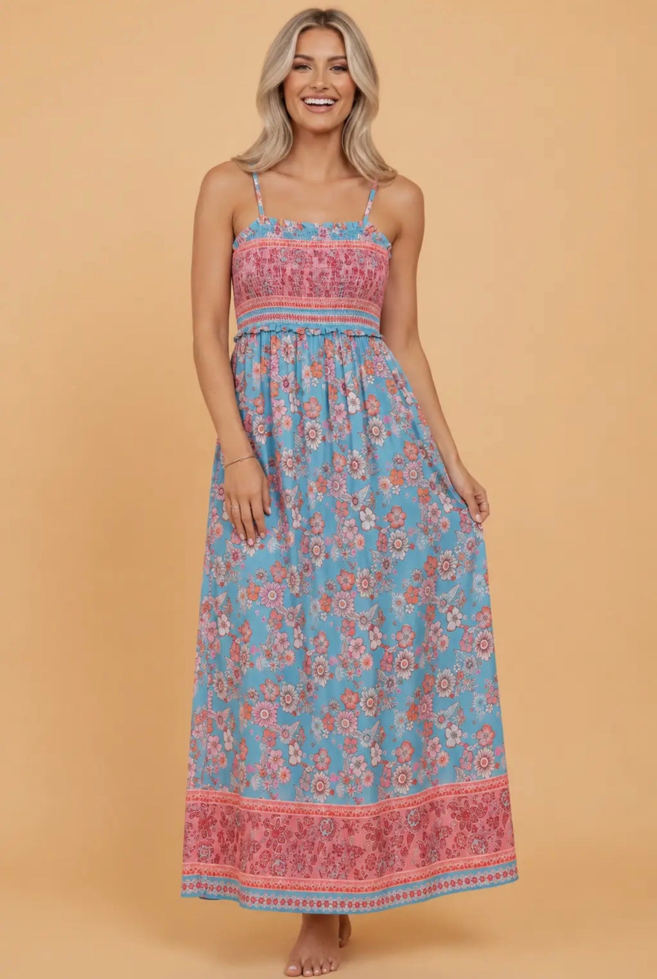 Bluebell Breeze Maxi Dress