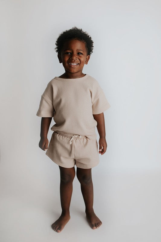 The Neutral Waffle Lounge Set
