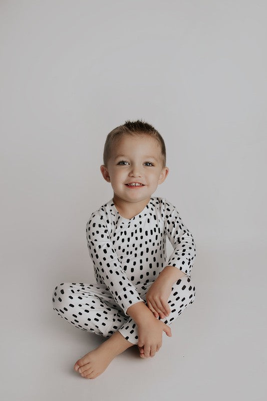 The Classic Polka Dot Bamboo PJ Set