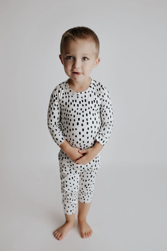 The Classic Polka Dot Bamboo PJ Set