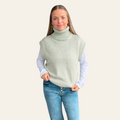 The Knit Mock Neck Tank