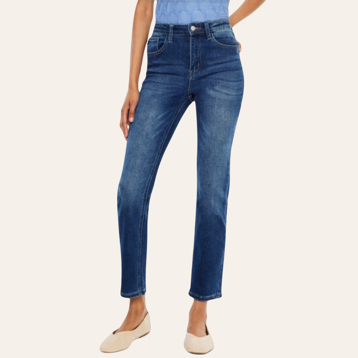 The Slim Straight Jean