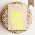 Hallelujah Bubble Letter Comfort Colors Tee