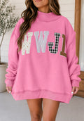 WWJD Patchwork Sweatshirt