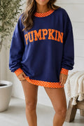 Pumpkin Polka Dot Sweatshirt