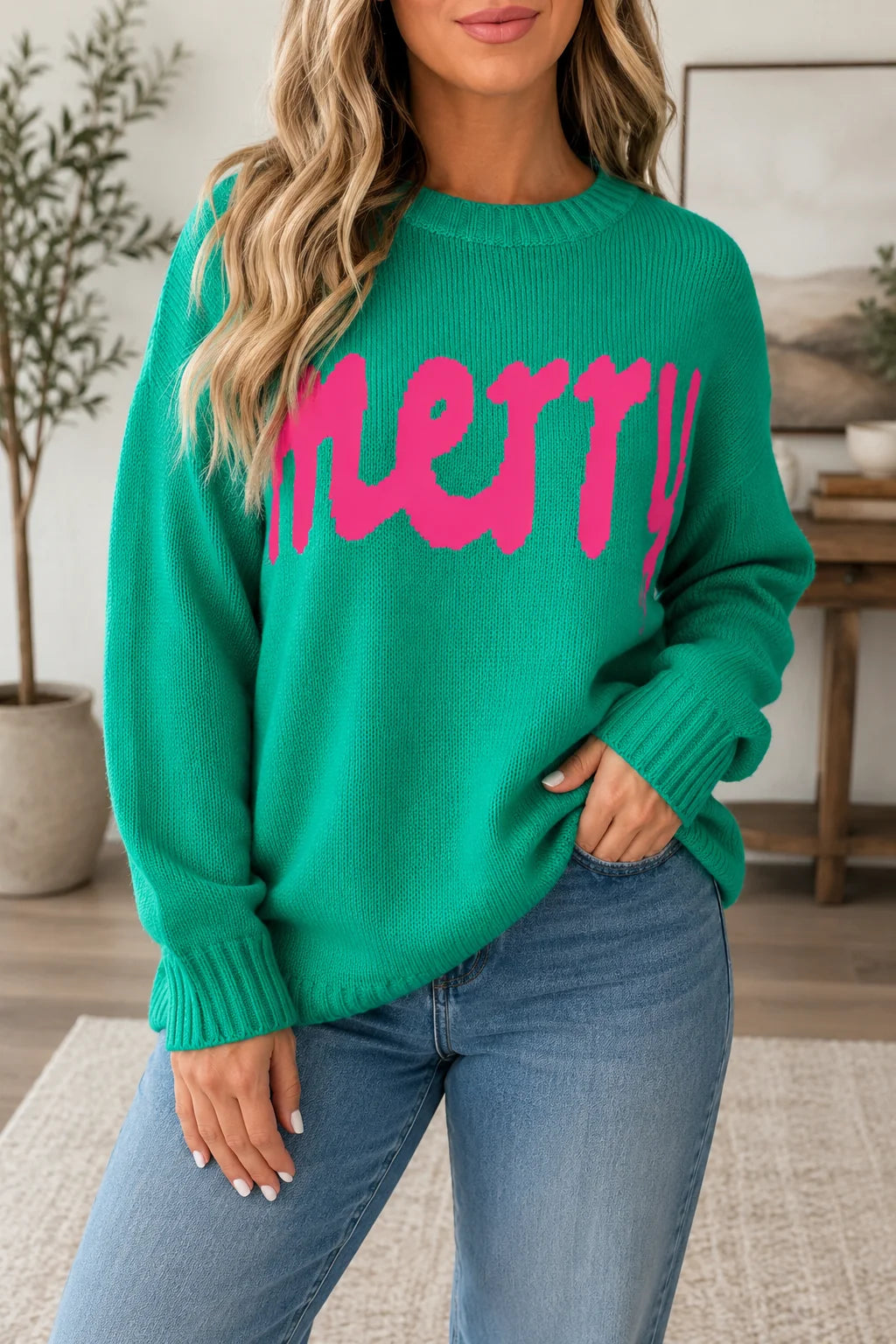 Merry Pop Knit Sweater