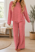Candy Cane Stripe Lounge Set