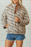 Camo Puffer Coat
