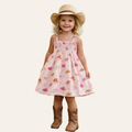 Pink Rodeo Babe Smocked Dress