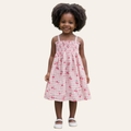 Cherry Picnic Smocked Dress
